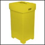 Blank Corrugated Plastic Recycling Bins for Recyclables