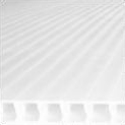 10mm 48 x 96 Clear plastic corrugated sheets pads coroplast