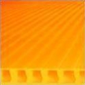 10mm 48 x 96 Orange plastic corrugated sheets pads coroplast