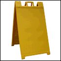 Yellow Signicade A-Frame & Curb Sign