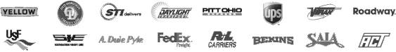 Motor Freight logos for shipping